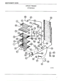 Upright Freezer Page 5 parts for Frigidaire Freezer 46159A from AppliancePartsPros.com