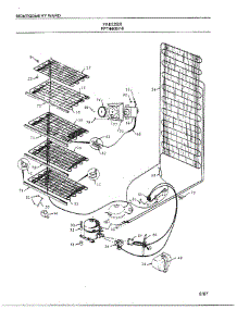 Freezer Page 3 parts for Frigidaire Freezer 44057 from AppliancePartsPros.com
