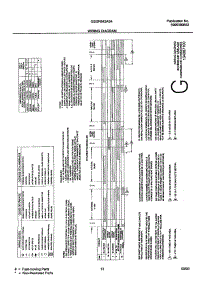13 - Wiring Diagram parts for Frigidaire Dryer GSGR642AS4 from AppliancePartsPros.com