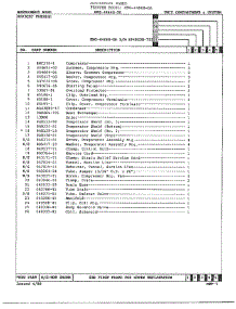 Unit Compartment And System Page 2 parts for Frigidaire Freezer 44668-OA from AppliancePartsPros.com