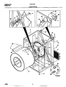02 - Cabinet / Drum parts for Frigidaire Dryer FDE747RET0 from AppliancePartsPros.com