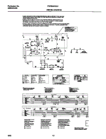 06 - 131826200 Wiring Diagram parts for Frigidaire Dryer FDEB55RGS1 from AppliancePartsPros.com
