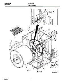 02 - P16v0038 Dry Cab,Heater parts for Frigidaire Dryer FDG875GHT0 from AppliancePartsPros.com