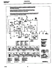 07 - 131633800 Wiring Diagram parts for Frigidaire Dryer FDG647RFS0 from AppliancePartsPros.com