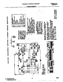 08 - Wiring Diagram parts for Frigidaire Dryer FDG436RBT2 from AppliancePartsPros.com