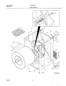 03 - Dry Cab,Heater parts for Frigidaire Dryer NGSG54TAQ0 from AppliancePartsPros.com