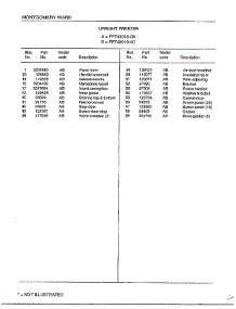 Upright Freezer Page 2 parts for Frigidaire Freezer 43018B from AppliancePartsPros.com