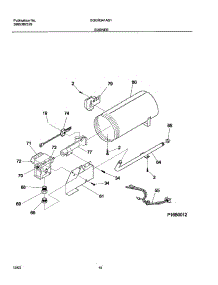 11 - Burner parts for Frigidaire Dryer SGGR341AS1 from AppliancePartsPros.com