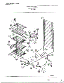 Upright Freezer Page 5 parts for Frigidaire Freezer 43159B from AppliancePartsPros.com