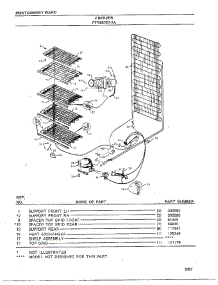 Freezer Page 3 parts for Frigidaire Freezer 46157A-7 from AppliancePartsPros.com