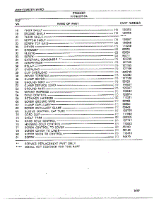Freezer Page 4 parts for Frigidaire Freezer 46157A-7 from AppliancePartsPros.com