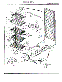 Electrical Systems parts for Frigidaire Freezer 43058-7B from AppliancePartsPros.com