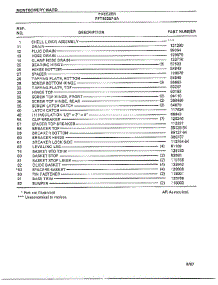 Freezer Page 4 parts for Frigidaire Freezer 49257-7A from AppliancePartsPros.com