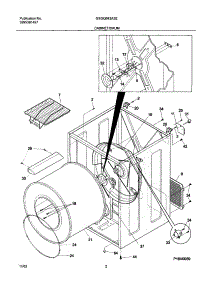 03 - Cabinet / Drum parts for Frigidaire Dryer GSGQ642AS2 from AppliancePartsPros.com