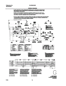12 - Wiring Diagram parts for Frigidaire Dryer GLGQ642AS2 from AppliancePartsPros.com