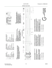 13 - Wiring Diagram parts for Frigidaire Dryer GLGR1042FS1 from AppliancePartsPros.com