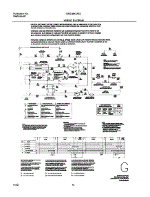 12 - Wiring Diagram parts for Frigidaire Dryer GSGQ642AS2 from AppliancePartsPros.com