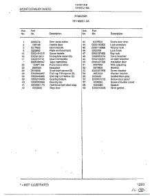 Freezer Page 2 parts for Frigidaire Freezer 46851-0A from AppliancePartsPros.com