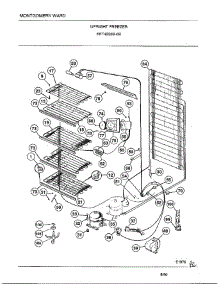 Upright Freezer Page 5 parts for Frigidaire Freezer 49269B from AppliancePartsPros.com