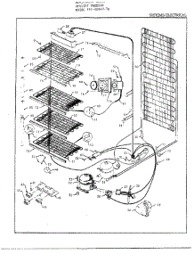 Electrical parts for Frigidaire Freezer 40847A from AppliancePartsPros.com