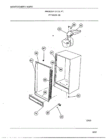 Freezer 13 Cubic Feet Page 3 parts for Frigidaire Freezer 43051-0B from AppliancePartsPros.com