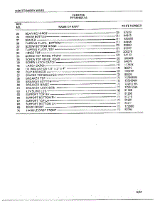 Freezer Assembly Page 4 parts for Frigidaire Freezer 40847-7A from AppliancePartsPros.com