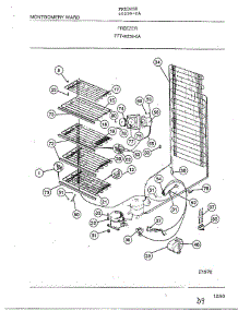 Freezer Page 5 parts for Frigidaire Freezer 46259-0A from AppliancePartsPros.com