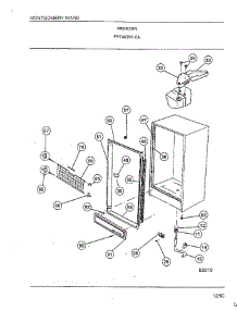 Freezer Page 2 parts for Frigidaire Freezer 46351-0A from AppliancePartsPros.com