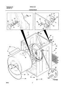 03 - Cabinet / Drum parts for Frigidaire Dryer FER341AC0 from AppliancePartsPros.com
