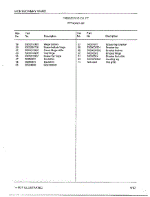 Freezer 13 Cubic Feet Page 4 parts for Frigidaire Freezer 43051-0B from AppliancePartsPros.com