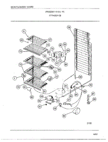Freezer 13 Cubic Feet Page 5 parts for Frigidaire Freezer 43051-0B from AppliancePartsPros.com