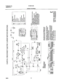 10 - Wiring Diagram parts for Frigidaire Dryer FER341AC0 from AppliancePartsPros.com