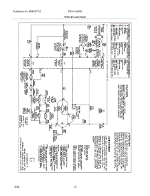 12 - Wiring Diagram parts for Frigidaire Dryer FGQ1442ES3 from AppliancePartsPros.com