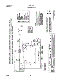 12 - 134101700 Wiring Diagram parts for Frigidaire Dryer FGR231AS0 from AppliancePartsPros.com