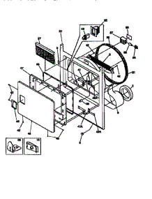 Front Panel / Lint Filter parts for Frigidaire Dryer FSE747GC from AppliancePartsPros.com