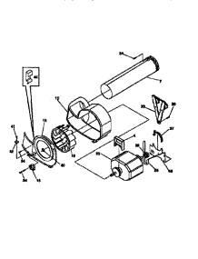 Motor parts for Frigidaire Dryer FSE747GC from AppliancePartsPros.com