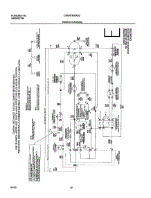 12 - Wiring Diagram parts for Frigidaire Dryer CRGR7900AS2 from AppliancePartsPros.com
