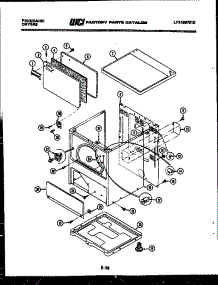 02 - Door, Top And Cabinet Parts parts for Frigidaire Dryer DEDMH6 from AppliancePartsPros.com