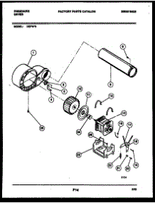 05 - Blower And Drive Parts parts for Frigidaire Dryer DEFW3 from AppliancePartsPros.com