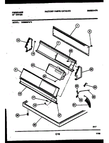 04 - Console And Control Parts parts for Frigidaire Dryer DG8800PW2 from AppliancePartsPros.com