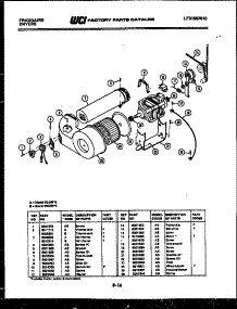 04 - Blower And Drive Parts parts for Frigidaire Dryer DGDMW5 from AppliancePartsPros.com