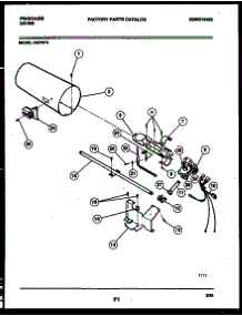 06 - Burner, Igniter And Valve parts for Frigidaire Dryer DGFW3 from AppliancePartsPros.com