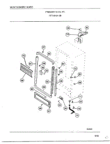 Freezer 19 Cubic Feet Page 3 parts for Frigidaire Freezer 49161-0B from AppliancePartsPros.com