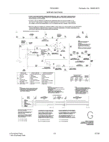 13 - Wiring Diagram parts for Frigidaire Dryer FGQ332ES1 from AppliancePartsPros.com