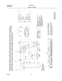 12 - 131837200 Wiring Diagram parts for Frigidaire Dryer FGR221AS0 from AppliancePartsPros.com