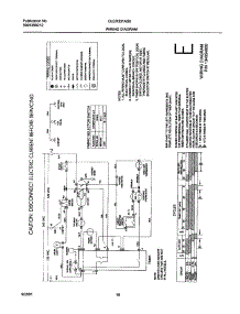 10 - 134054800 Wiring Diagram parts for Frigidaire Dryer GLER331AS0 from AppliancePartsPros.com