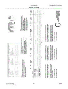 11 - Wiring Diagram parts for Frigidaire Dryer FERB7800DS0 from AppliancePartsPros.com