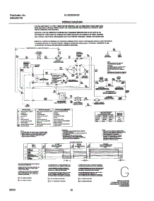 12 - Wiring Diagram parts for Frigidaire Dryer GLGQ332AS3 from AppliancePartsPros.com