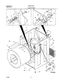 03 - Dry Cab,Heater parts for Frigidaire Dryer GLER341AS0 from AppliancePartsPros.com