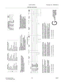 13 - Wiring Diagram parts for Frigidaire Dryer GLGR1042FC0 from AppliancePartsPros.com